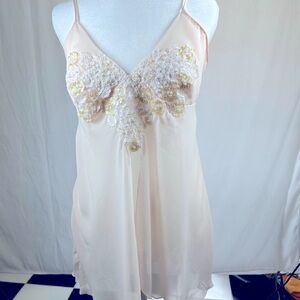 Linea Donnetella Pink Intimate Top Size S Chemise